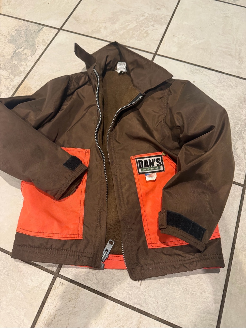 Dan’s briar proof jacket